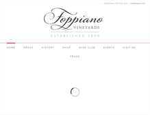 Tablet Screenshot of foppiano.com